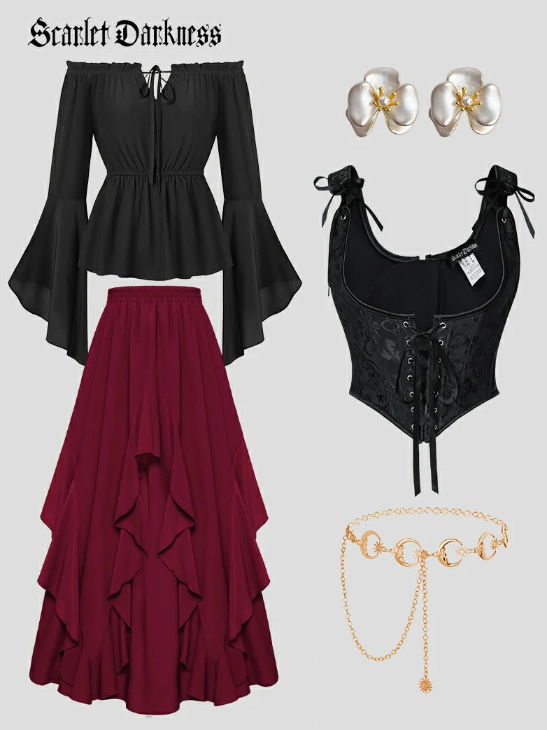 Crimson Peak X Vampire Gothic Costume